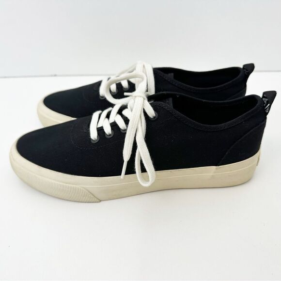 Everlane Tread Forever Canvas Sneaker Black Size 6.5 - Picture 1 of 9